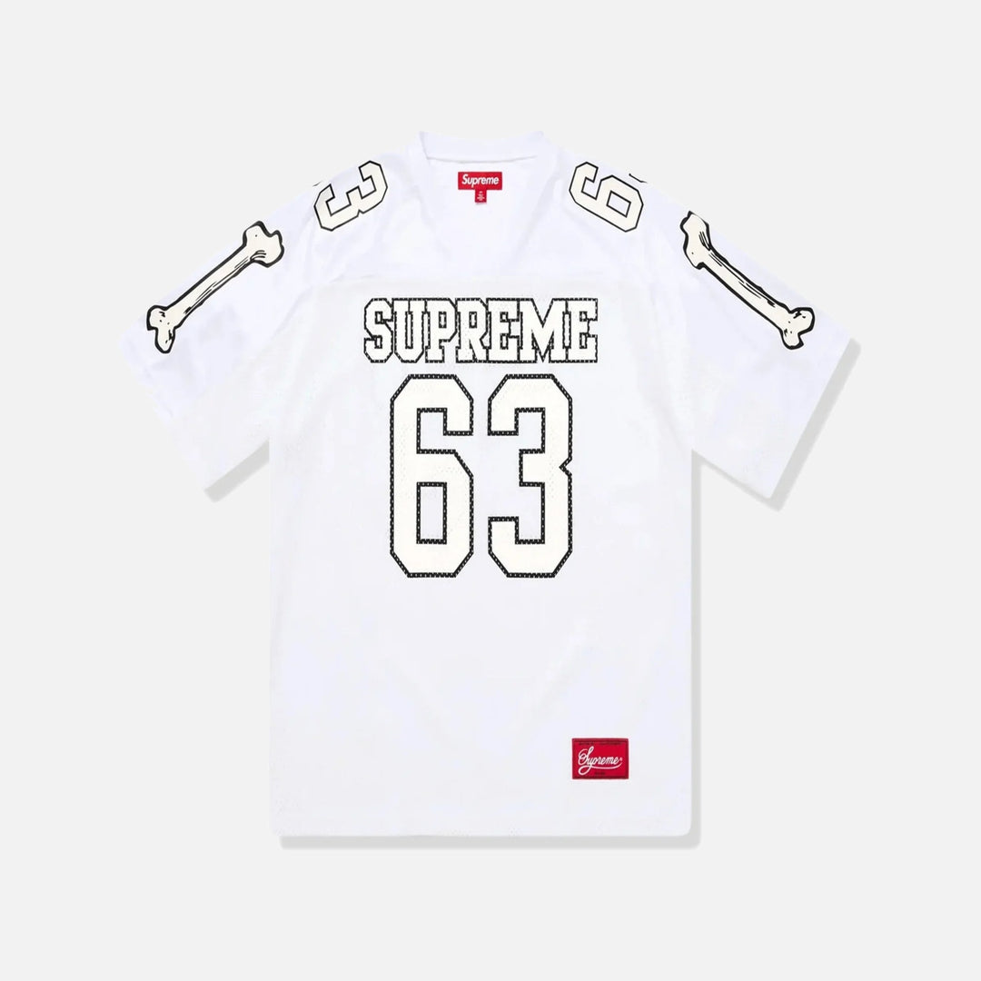 Supreme Bones White Football Jersey