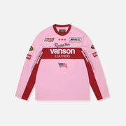 Supreme x Vanson L/S Pink Top (SS26)