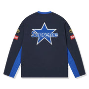 Supreme x Vanson L/S Navy Top (SS26)