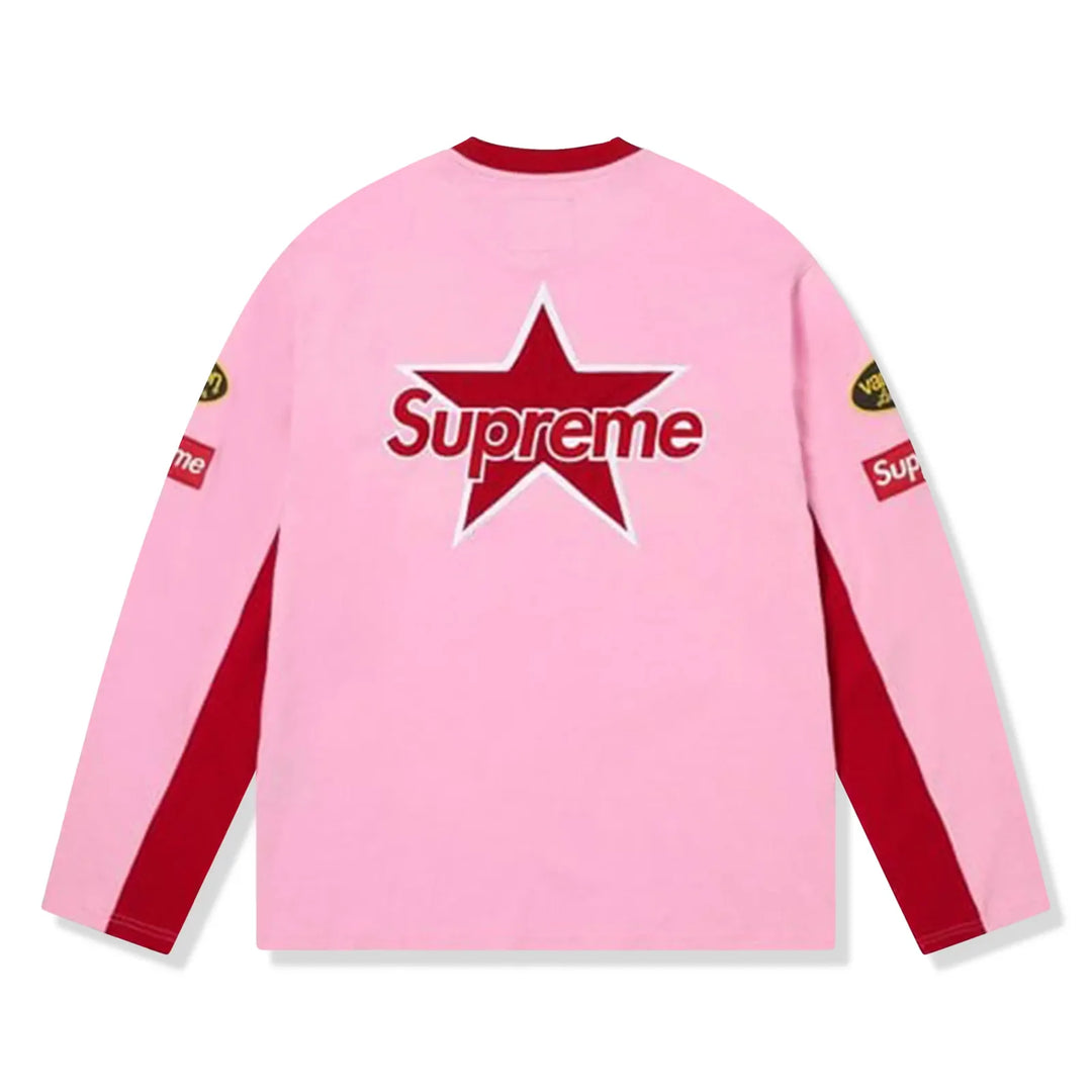 Supreme x Vanson L/S Pink Top (SS26)