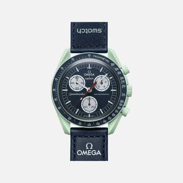 Swatch X Omega Bioceramic Moonswatch Mission To Earth
