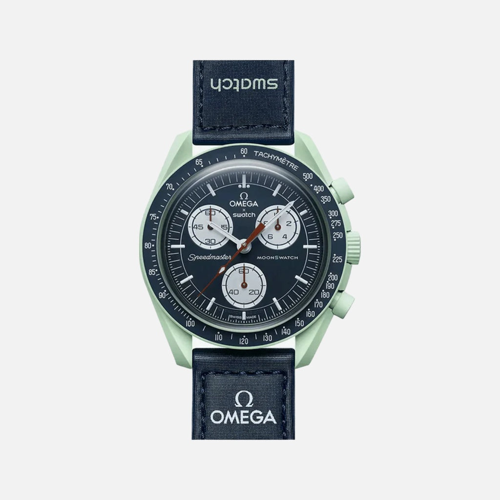 Swatch X Omega Bioceramic Moonswatch Mission To Earth