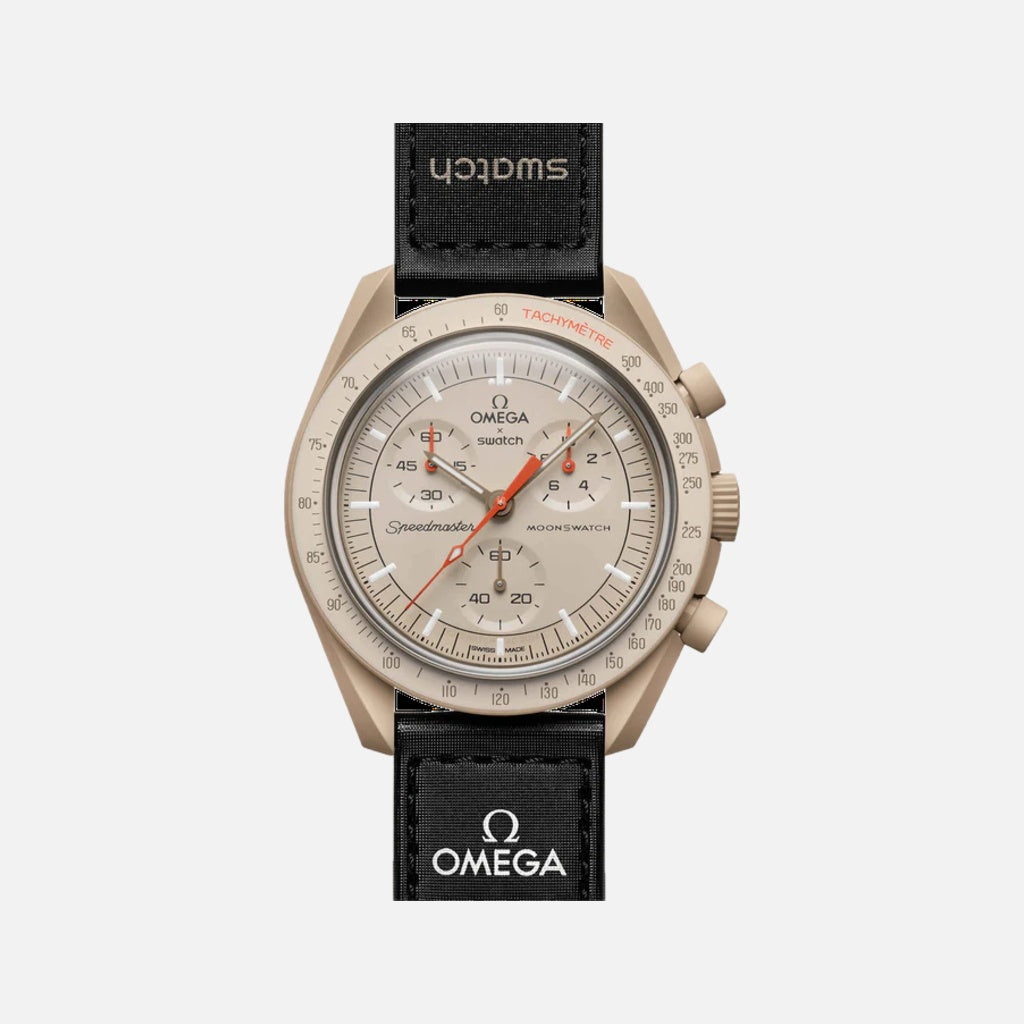 Swatch X Omega Bioceramic Moonswatch Mission To Jupiter Brown