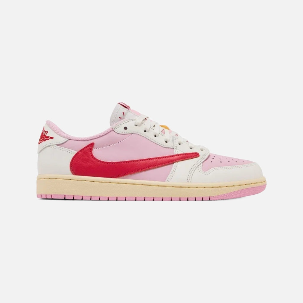 Travis Scott x Air Jordan 1 Retro Low OG 'Sail Tropical Pink'