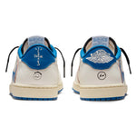 Load image into Gallery viewer, Fragment Design X Travis Scott X Air Jordan 1 Retro Low OG SP Sail Military Blue