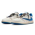 Load image into Gallery viewer, Fragment Design X Travis Scott X Air Jordan 1 Retro Low OG SP Sail Military Blue