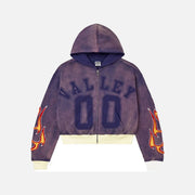 Valley Dreams - Vale Forever Chimera Zip Up 'Purple'