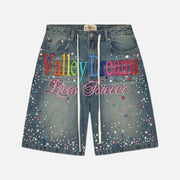 Vale Forever Ice Cream Jorts 'Blue'