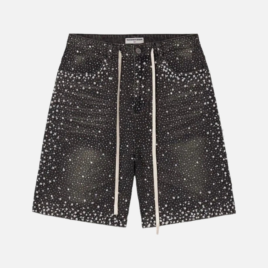 Vale Forever Rainstorm Black Jorts