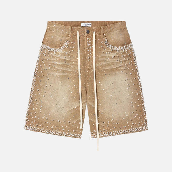 Vale Forever Sand Storm Jorts 'Tan'