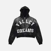 Valley Dreams - Vale Forever Classico Zip Up 'Black'