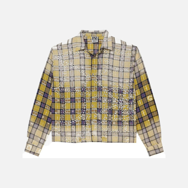Valley Dreams - Vale Forever Lemonhead Flannel 'Yellow/Blue'