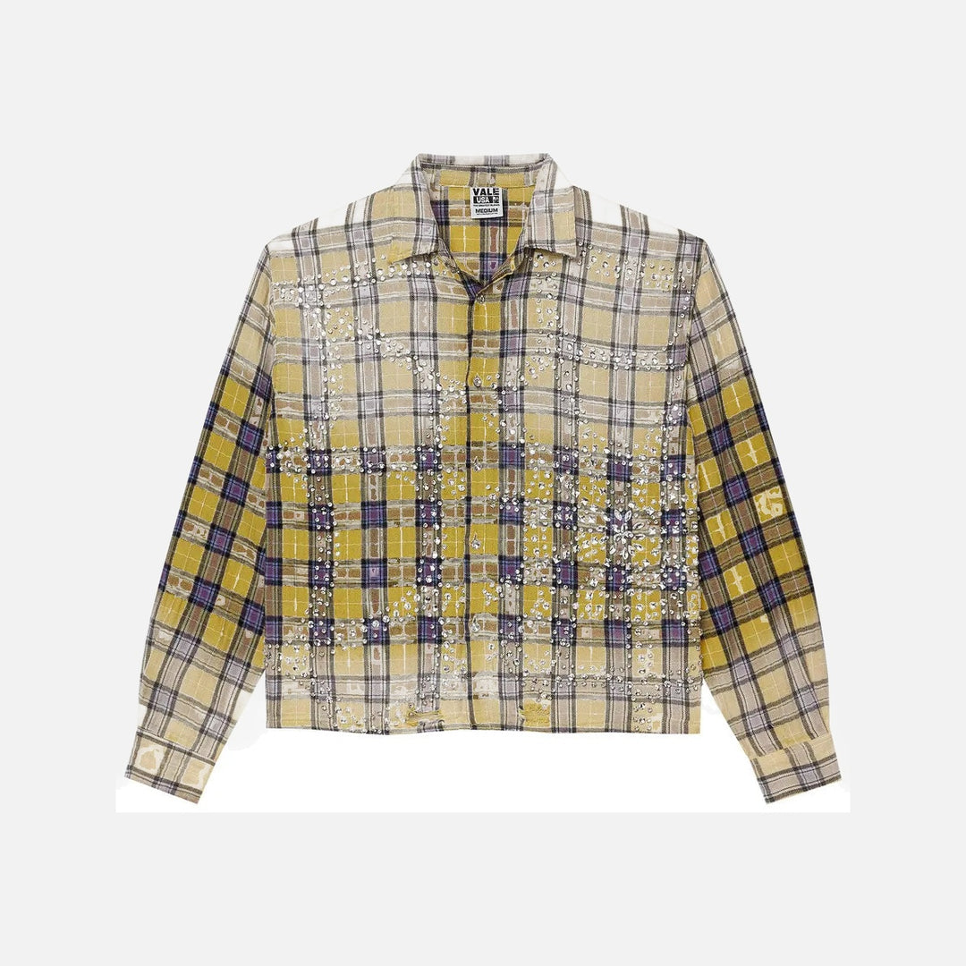 Valley Dreams - Vale Forever Lemonhead Flannel 'Yellow/Blue'