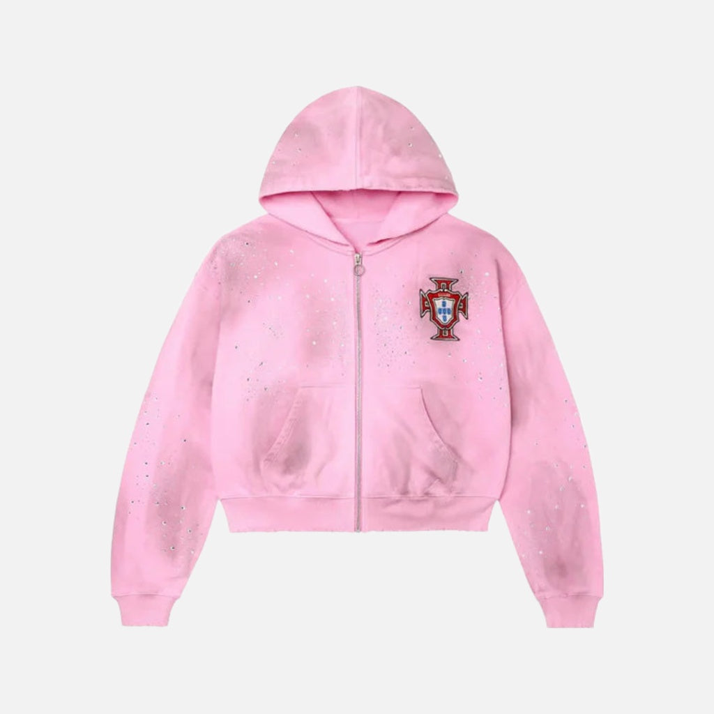 Valley Dreams - Vale Forever Pink Venus Zip Up Hoodie