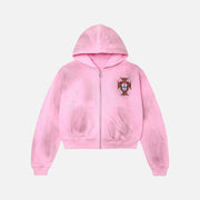 Valley Dreams - Vale Forever Pink Venus Zip Up Hoodie
