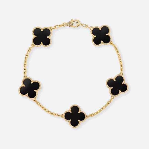 Vintage clover bracelet Onyx