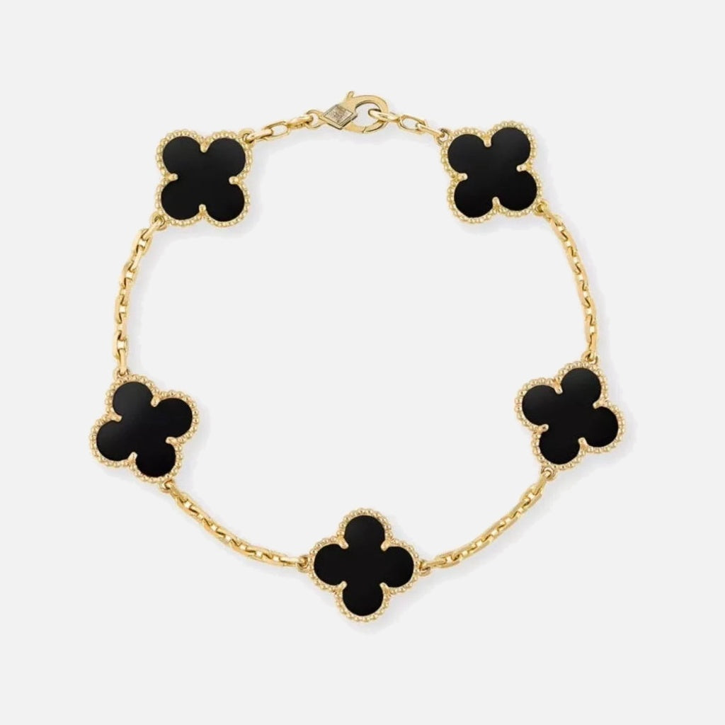 Vintage clover bracelet Onyx