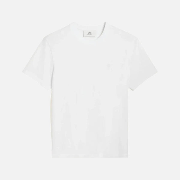 Ami Paris Ami de Coeur Organic Cotton T-Shirt White - view 1