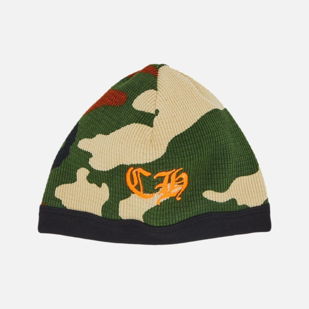 Chrome Hearts x Matty Boy CH Lips Camo Biker Beanie Camo/Orange - front