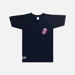 Load image into Gallery viewer, Chrome Hearts x The Rolling Stones Horseshoe T-Shirt Black - front
