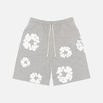 Load image into Gallery viewer, Denim Tears The Cotton Wreath Sweatshorts Grey - view 1