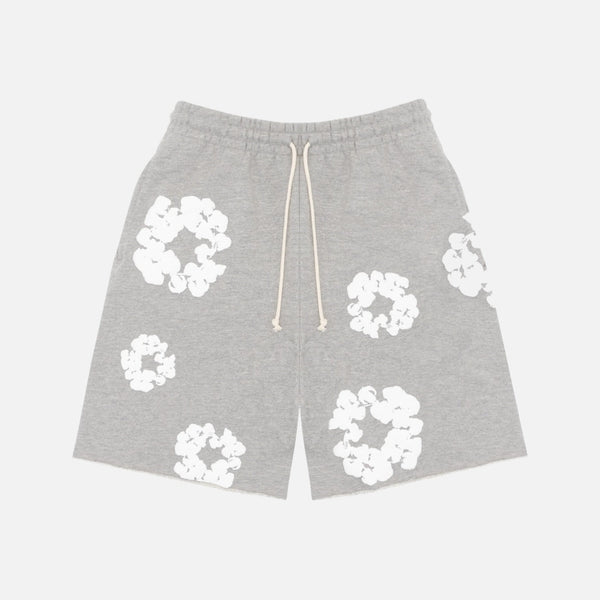 Denim Tears The Cotton Wreath Sweatshorts Grey - view 1