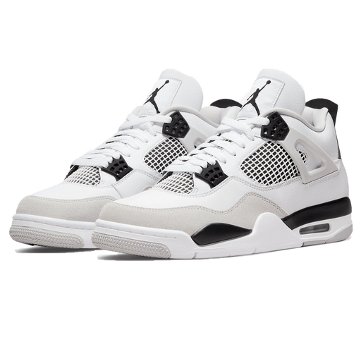 Jordan retro 4 black white Clearance