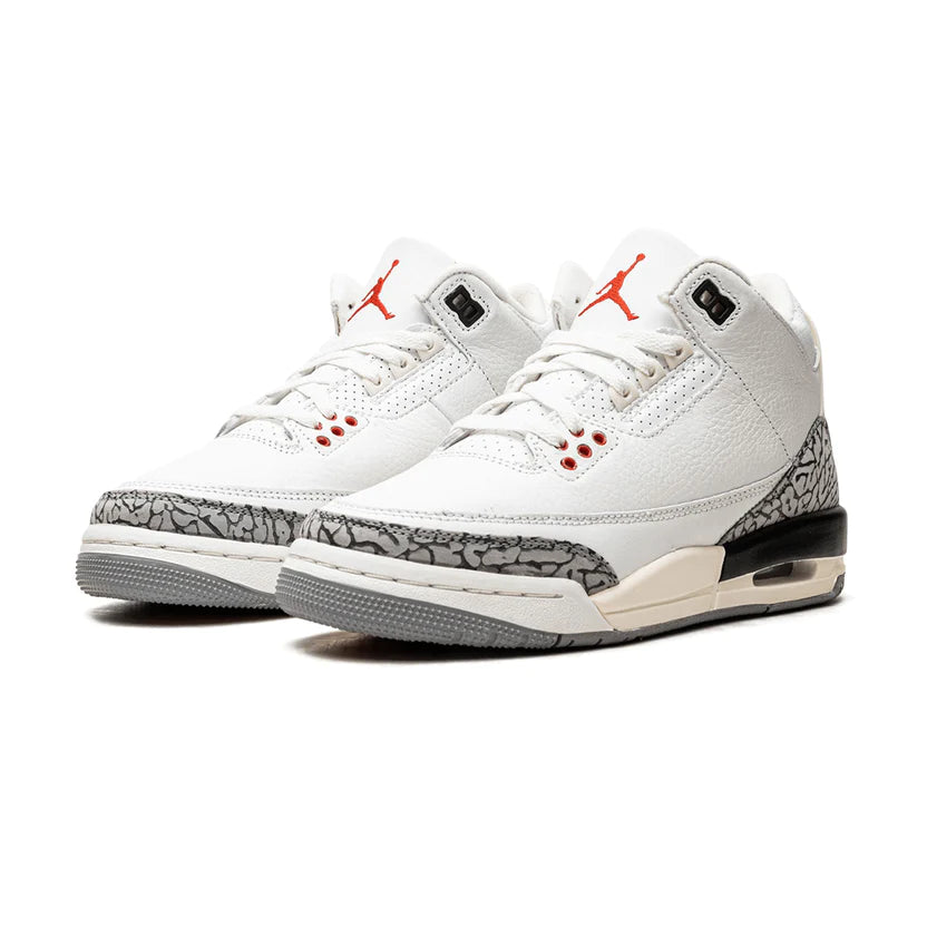 Air Jordan 3 Retro Gs 'White Cement Reimagined'