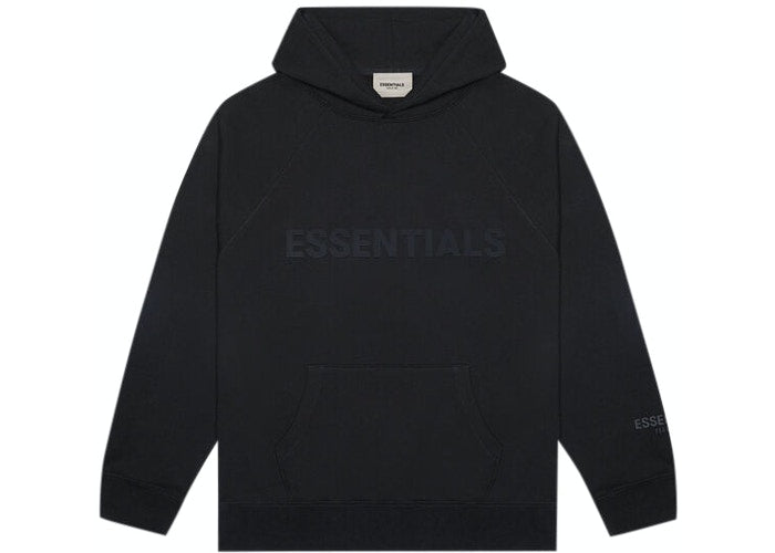 Fear Of God Essentials 3D Silicon Applique Pullover Hoodie Dark Slate/Stretch Limo/Black