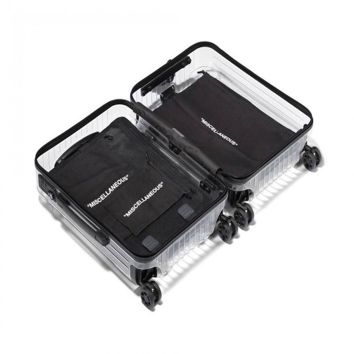 Off-White X Rimowa Transparent Carry-On Case Clear