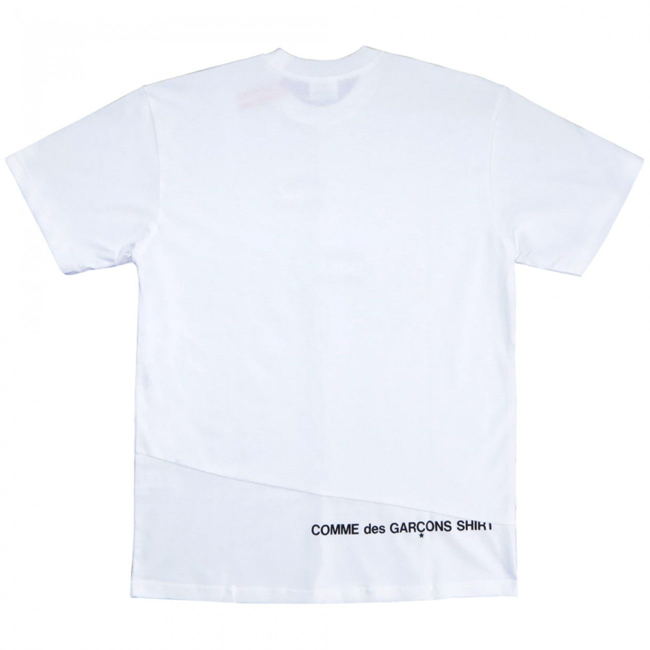 Supreme Comme Des Garcons Shirt Split Box Logo Tee White