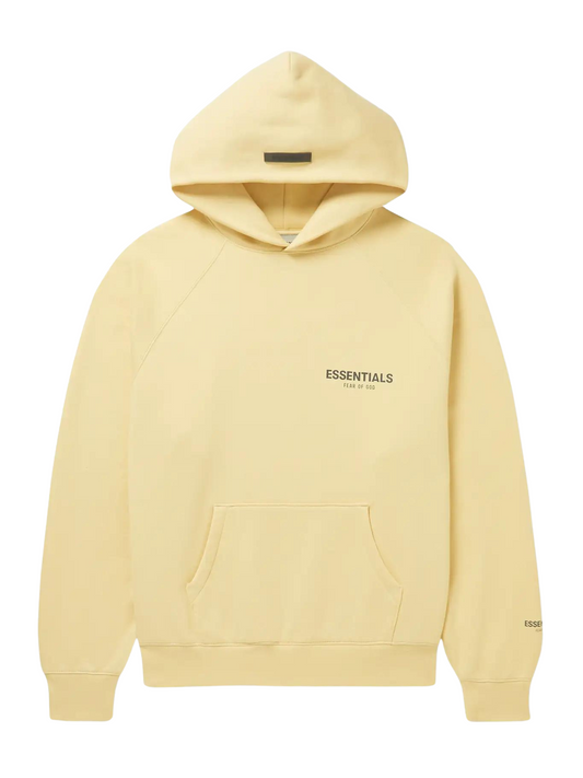 Fear Of God Essentials Cream Core Collection Hoodie