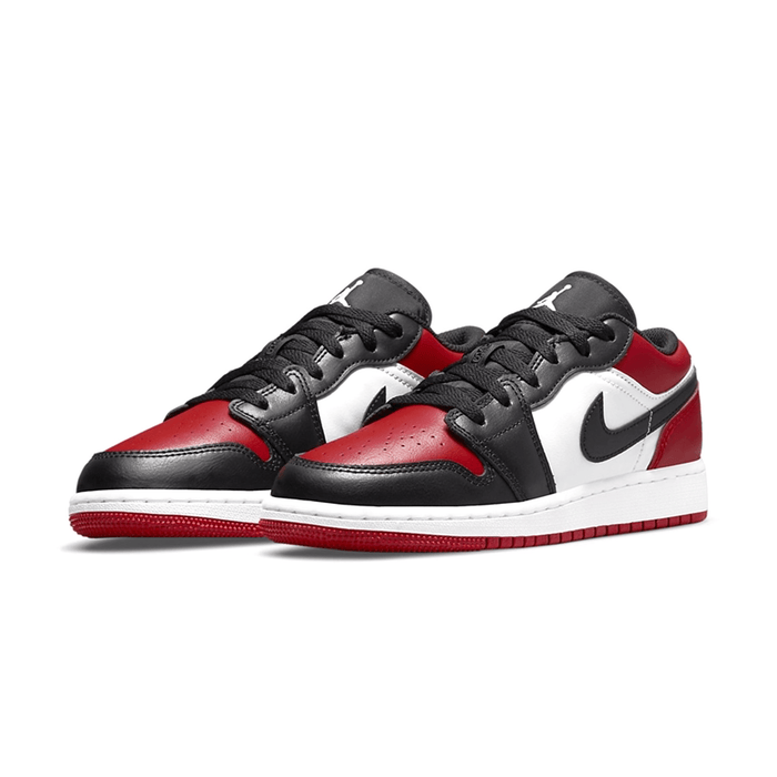 Air Jordan 1 Low Gs 'Bred Toe'