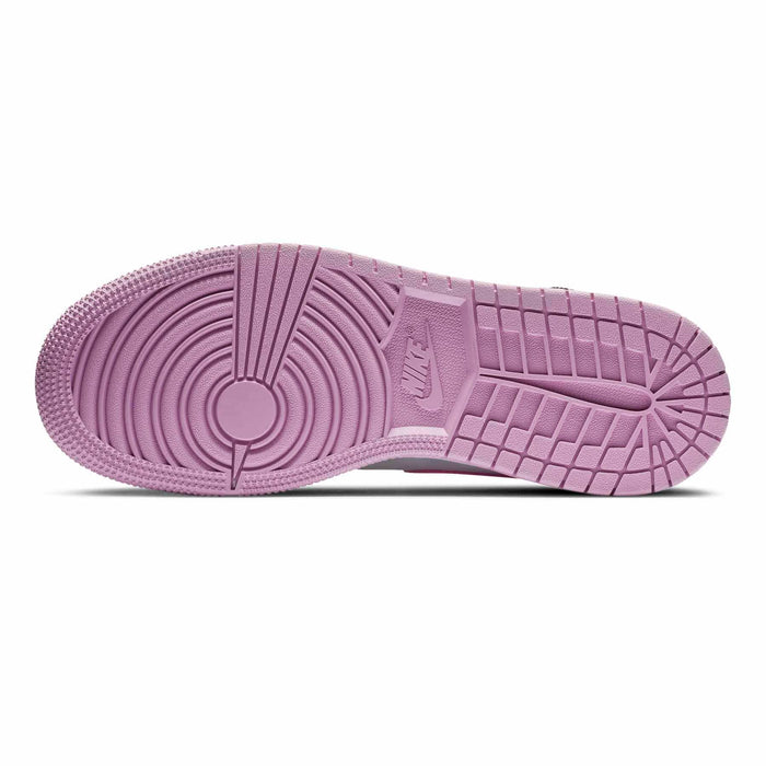 Jordan 1 Mid White Black Light Arctic Pink (Gs)