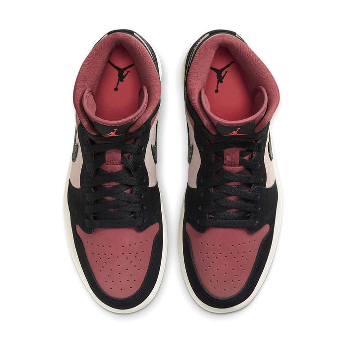 Jordan 1 Mid ‘Burgundy Dusty Pink’ (W)