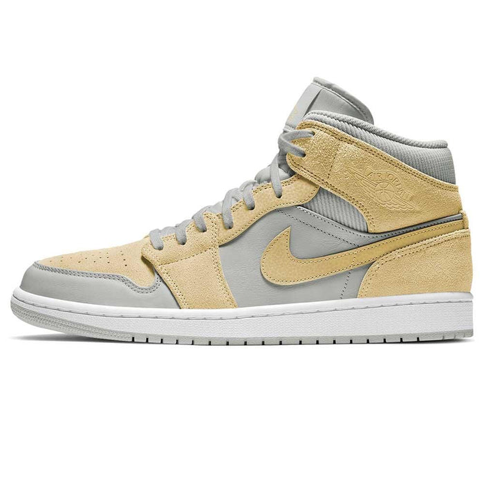 Jordan 1 Mid Mixed Textures Yellow