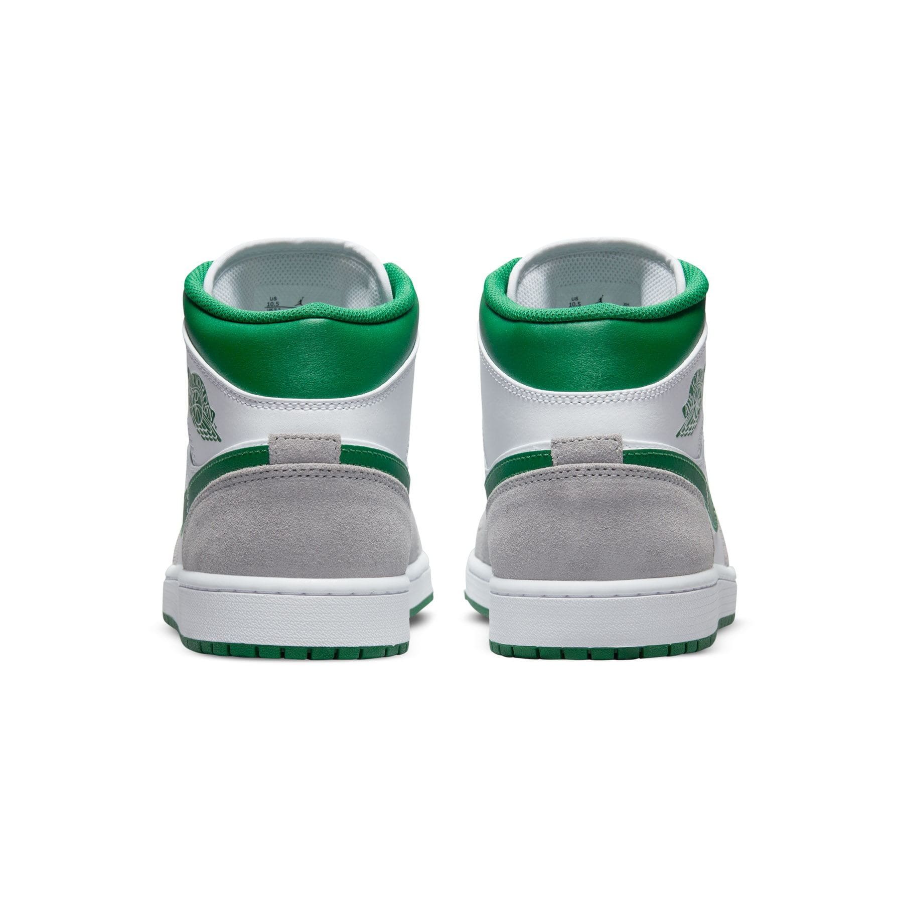 Air Jordan 1 Mid Se Grey Pine Green Crepsuk