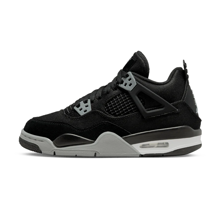 Air Jordan 4 Retro Se Gs 'Black Canvas'