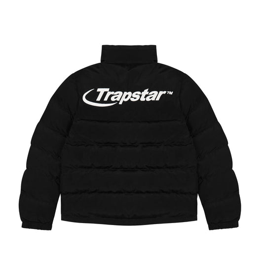 Trapstar Hyperdrive Puffer Jacket - Black / White