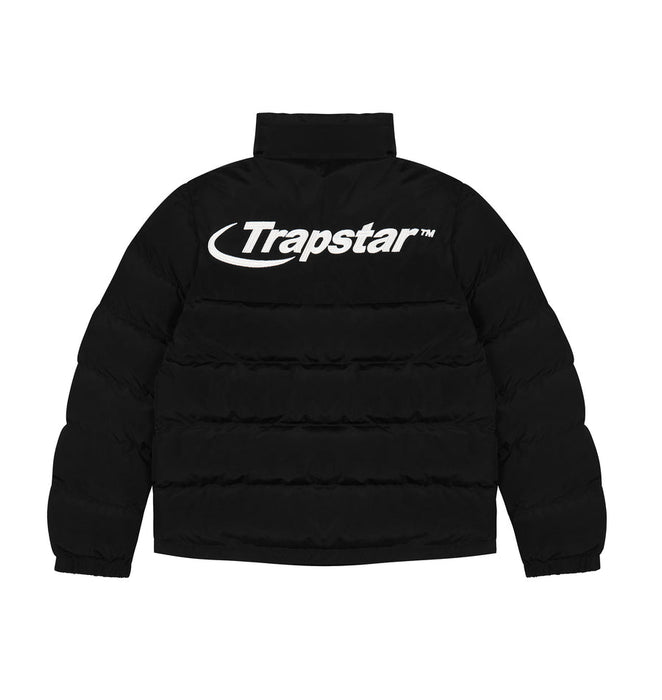 Trapstar Hyperdrive Puffer Jacket - Black / White