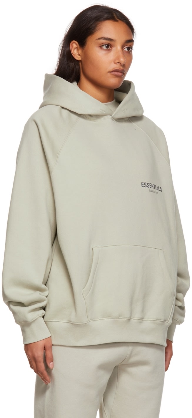 Fear Of God Essentials Concrete Pullover Hoodie