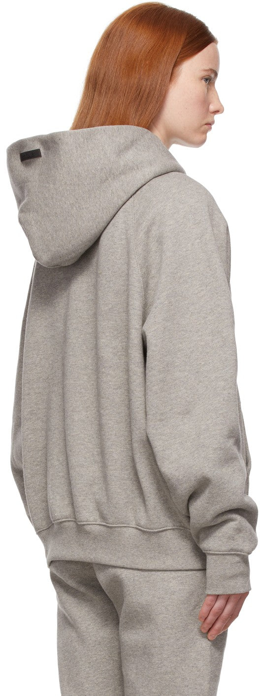 Fear Of God Essentials Heather Oatmeal Core Collection Hoodie