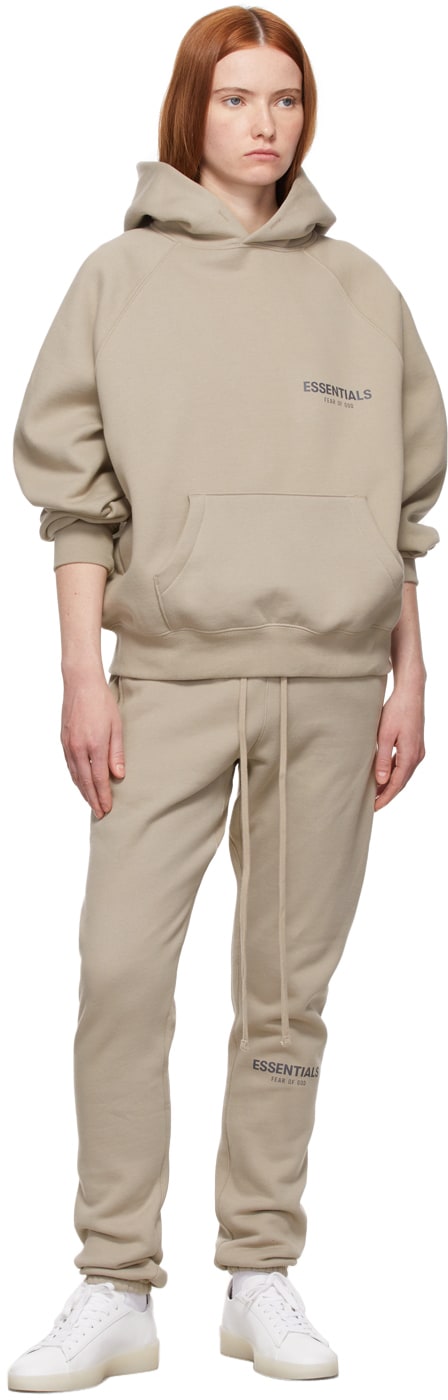 Fear of God ESSENTIALS Tan Sweatpants Hype Locker UK Crepsuk