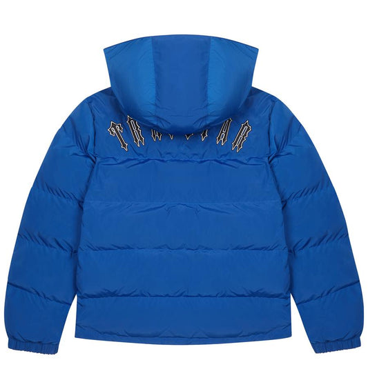 Trapstar Irongate Detachable Hooded Puffer Jacket - Dazzling Blue