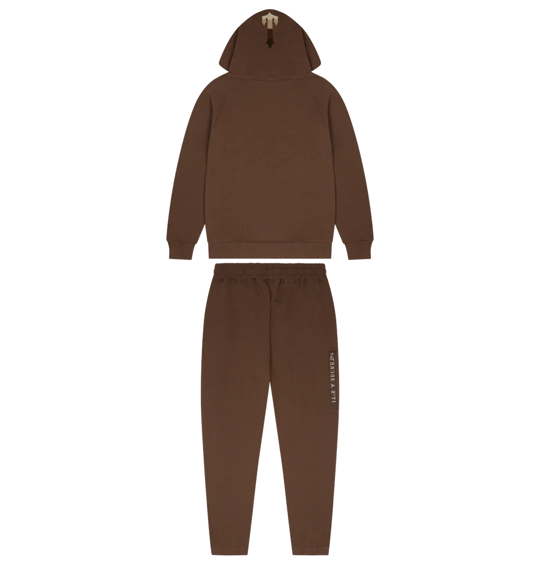 Trapstar Chenille Decoded 2.0 Hooded Tracksuit - Earth Edition