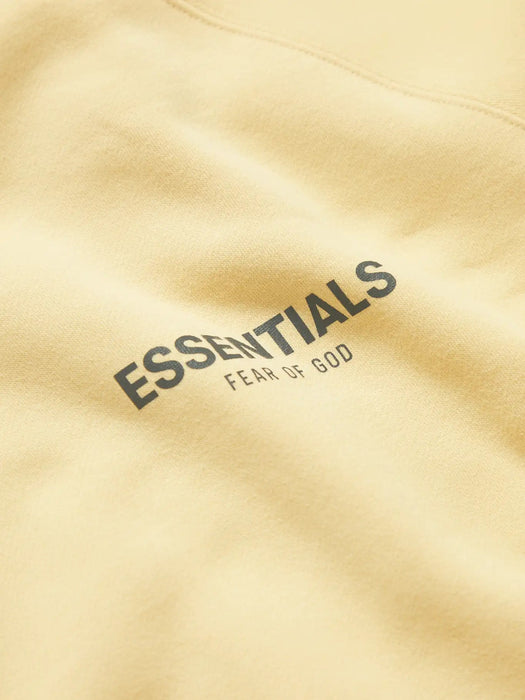 Fear Of God Essentials Cream Core Collection Hoodie