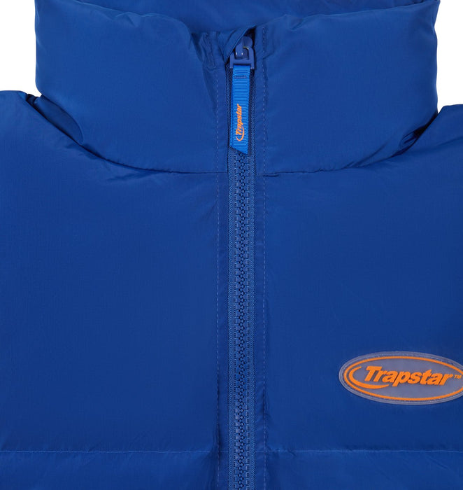 Trapstar Hyperdrive Puffer Jacket - Blue / Orange