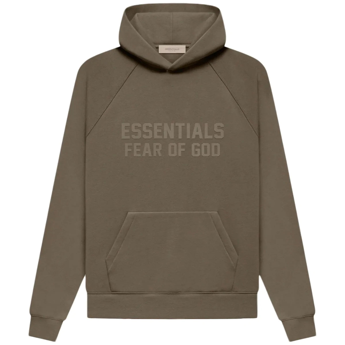Fear Of God Essentials Hoodie Wood