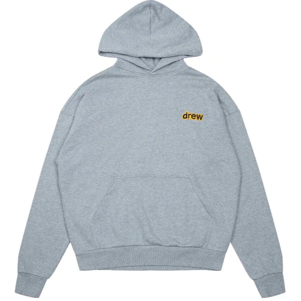 Drew House Heather Grey Secret Logo Hoodie