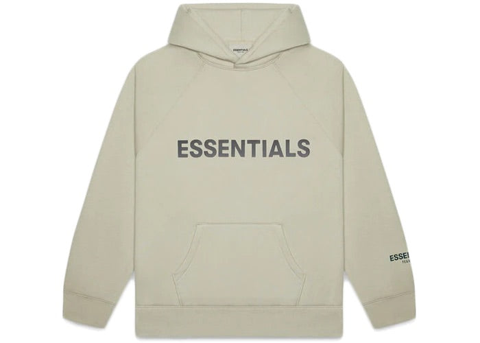 Fear Of God Essentials Pullover Hoodie Applique Logo Taupe
